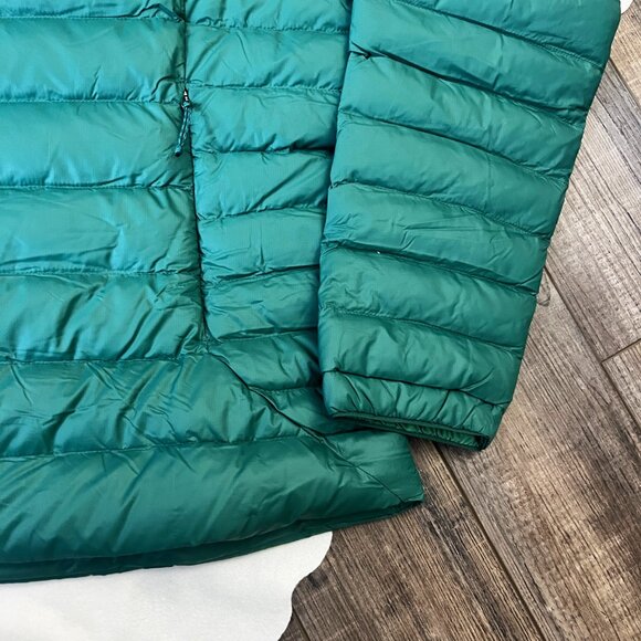 New $279 Patagonia Womens 2XL Down Sweater Full Zip Puffer Jacket Conifer GREEN - Picture 7 of 13